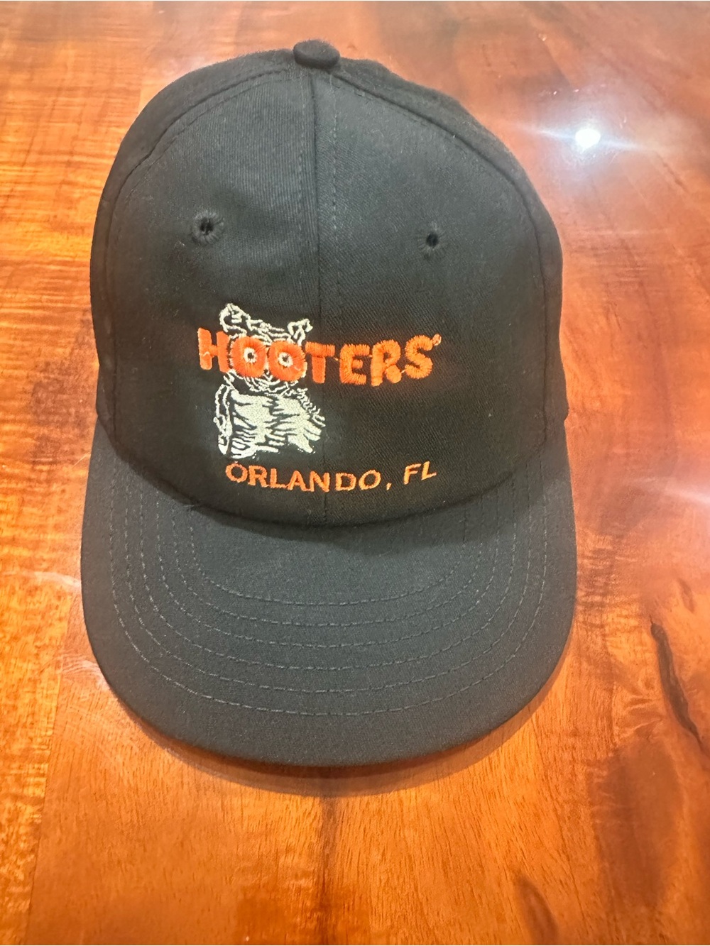 🦉 Vintage 90s Hooters Orlando FL Snapback Hat - Made in USA